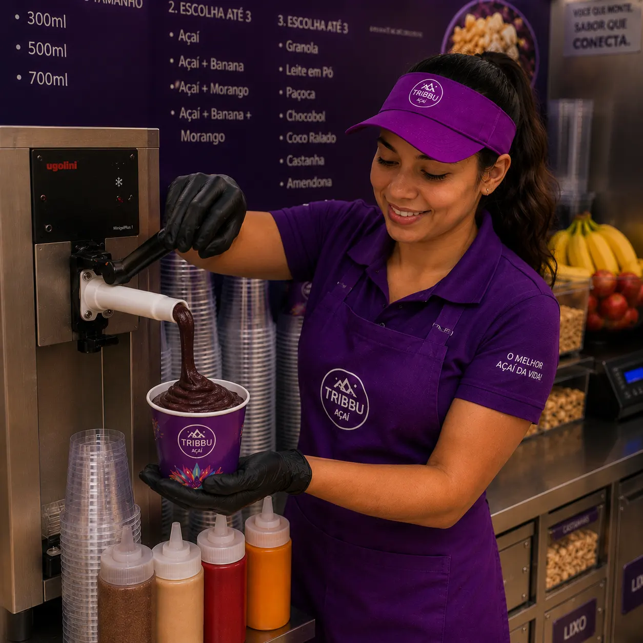 carrinho de açaí quiosque de açaí carrinho de açaí para eventos