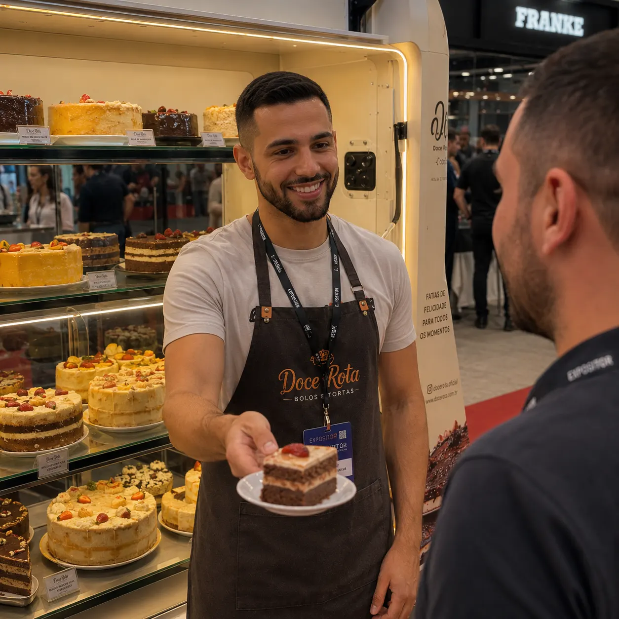 carrinho de vender doce mini food truck confeitaria