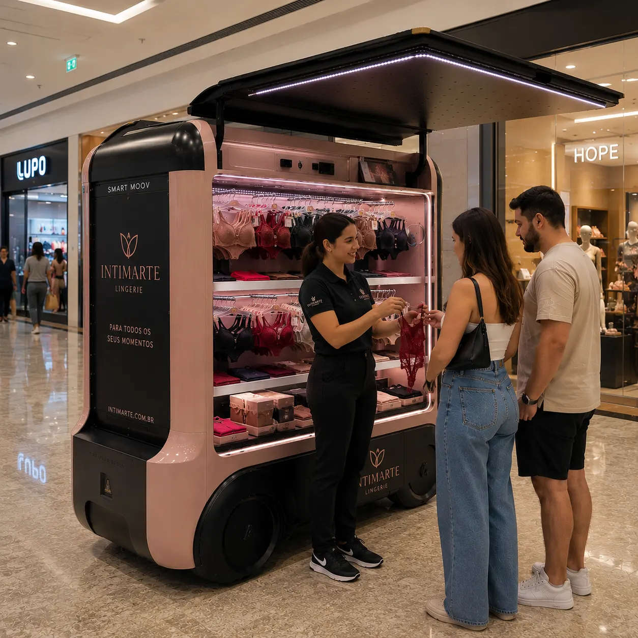 loja itinerante quiosque para shopping quiosque movel para venda