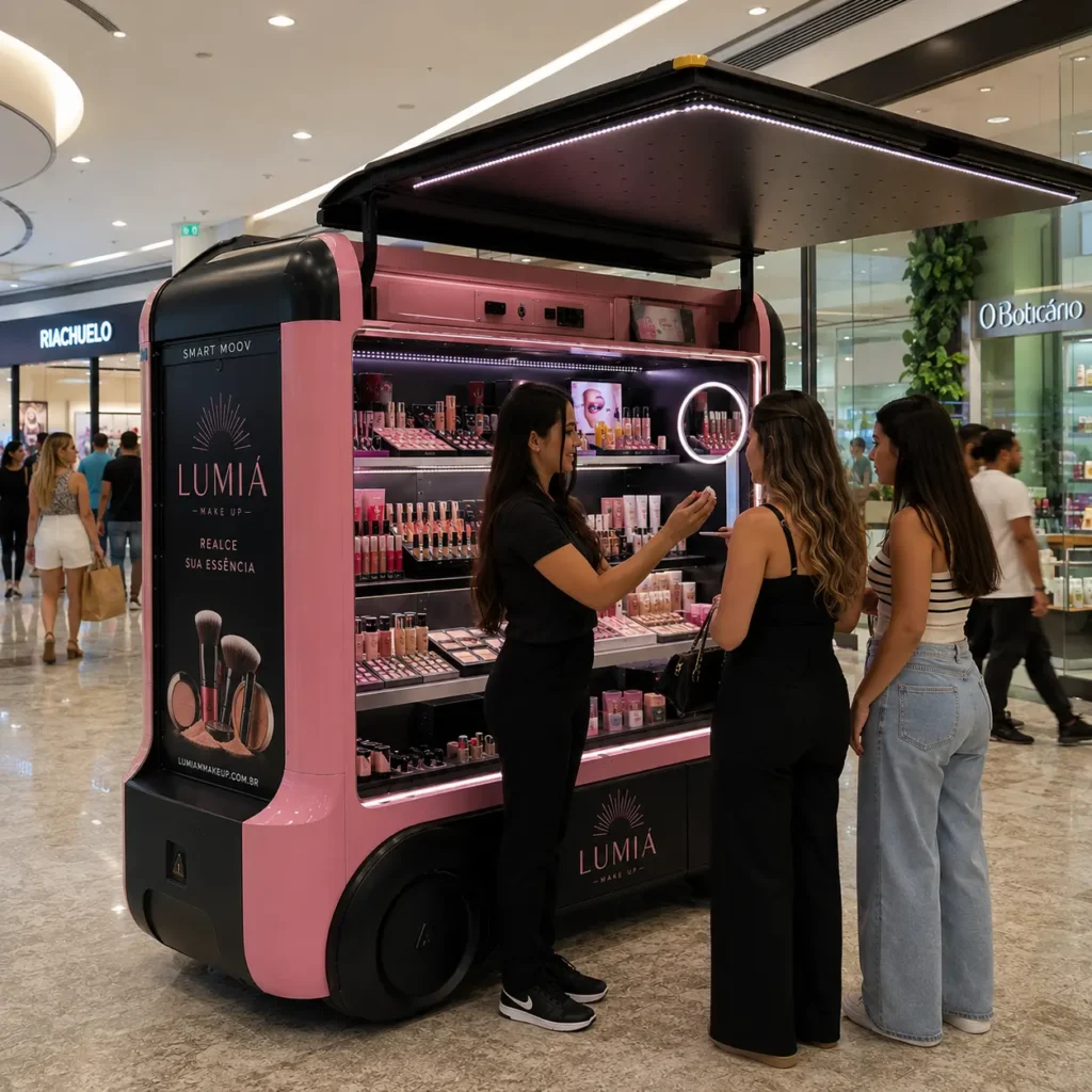 loja itinerante quiosque para shopping quiosque movel para venda