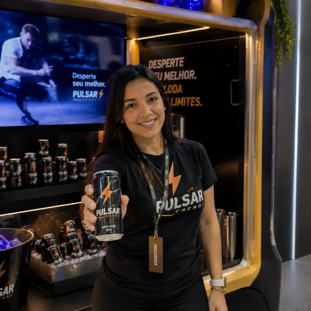stand movel para vendas ativação de marca