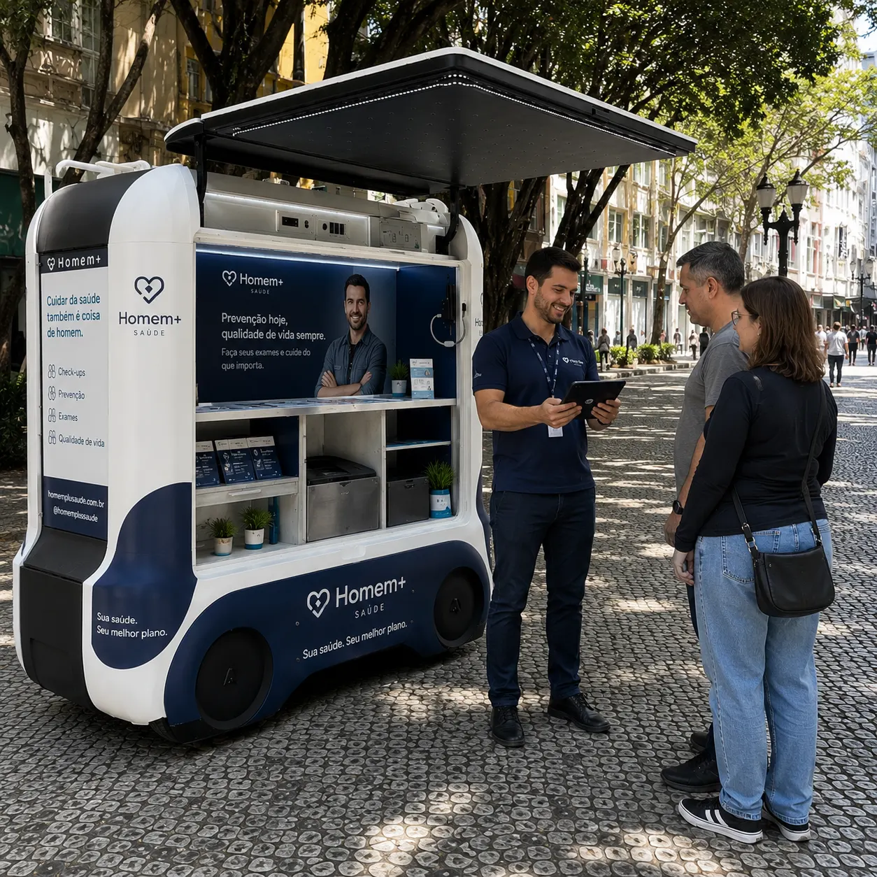 unidade movel de saúde elétrica