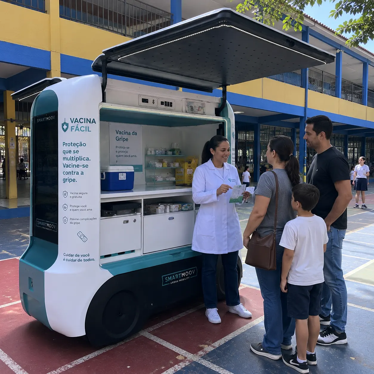 unidade movel de saúde elétrica
