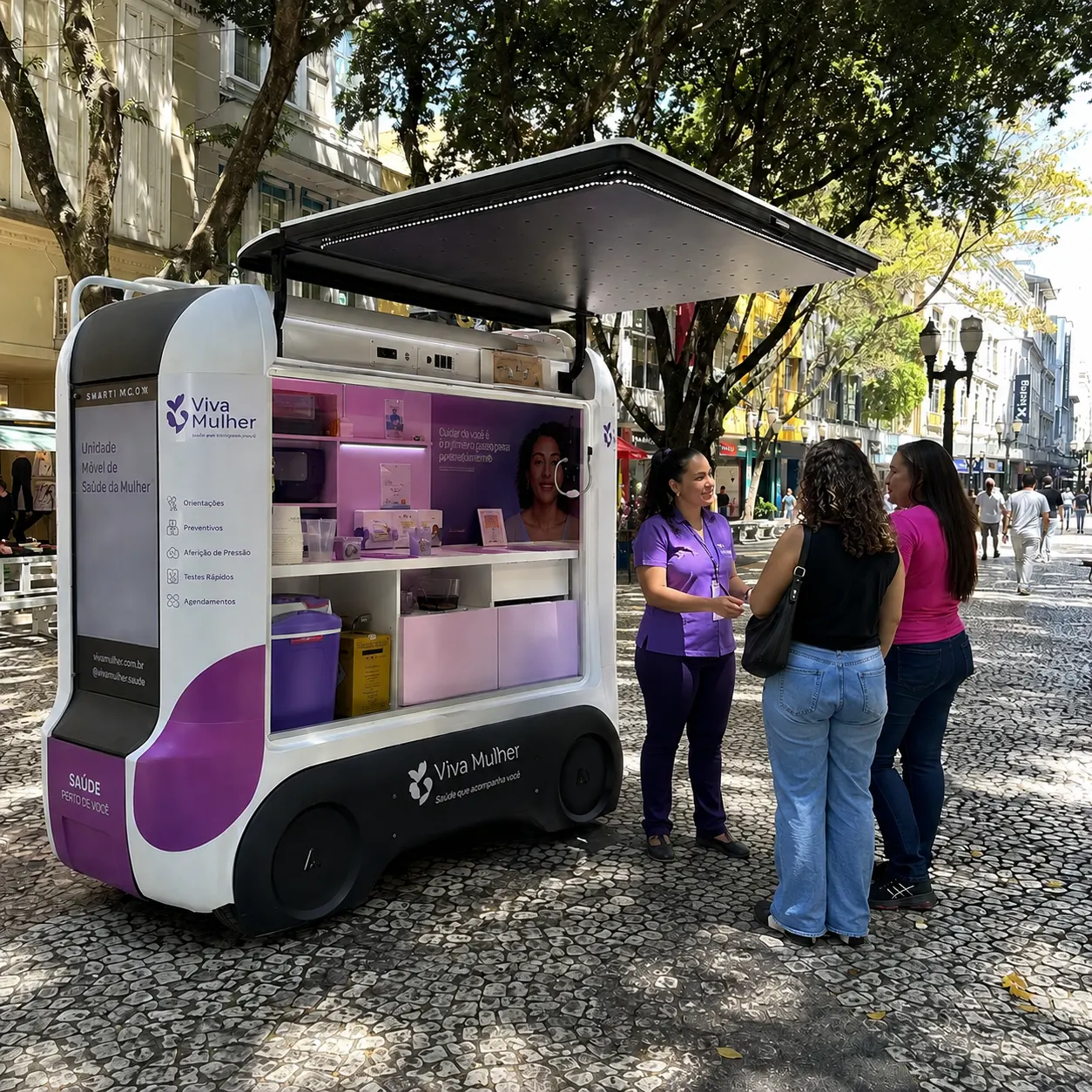 unidade movel de saúde elétrica