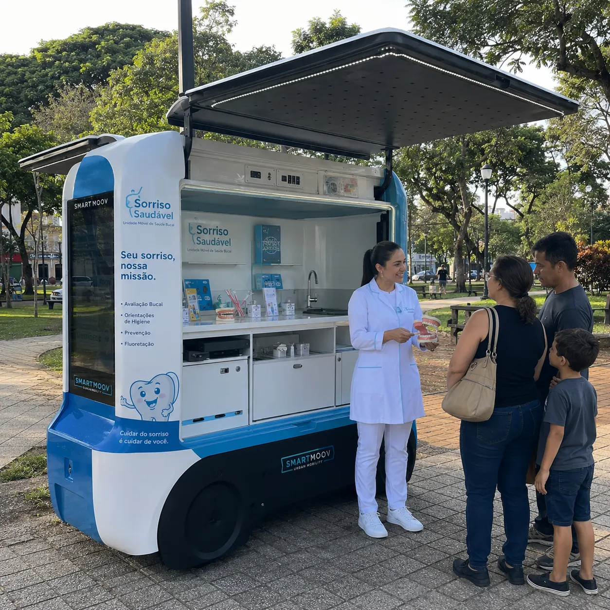 unidade movel de saúde elétrica
